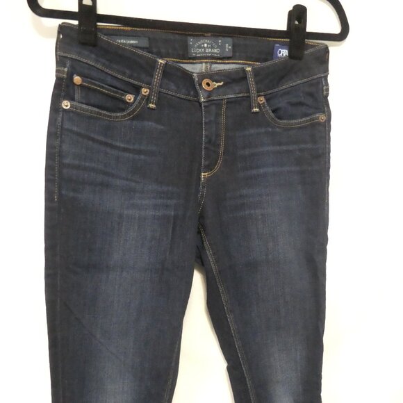 LUCKY BRAND - Orta Premium - Lolita Skinny | 2/26 A | Dark Wash Slim Jeans - Picture 6 of 16